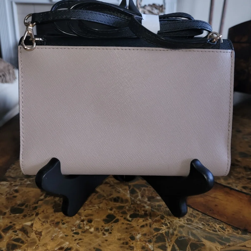 Kate Spade Black and Cream Crossbody Bag - Picture 3 of 7